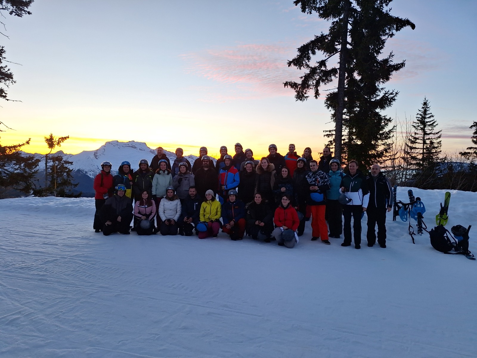 Team building Synaps Pharma à la montagne